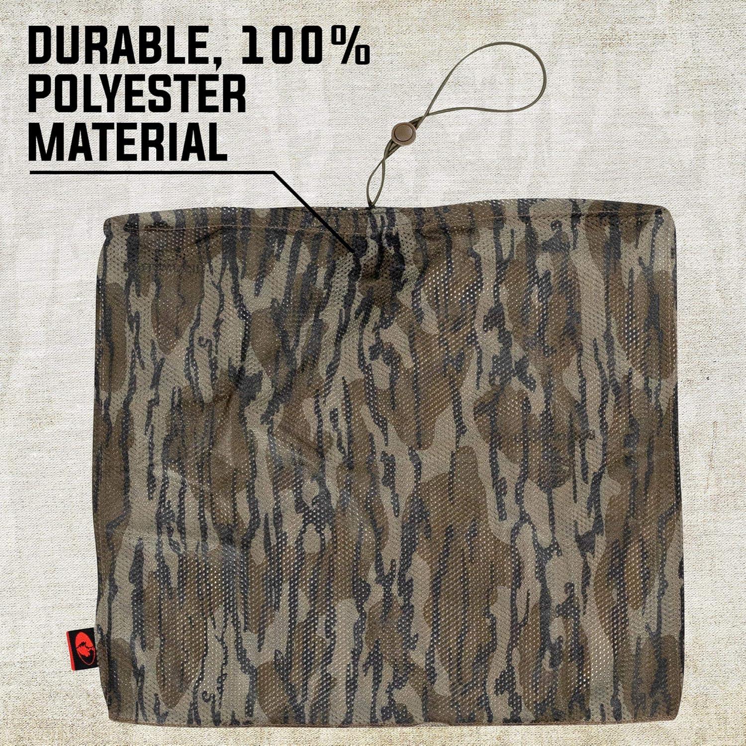 imageMossy Oak Camo Mesh Hunting Face MaskOriginal Bottomland