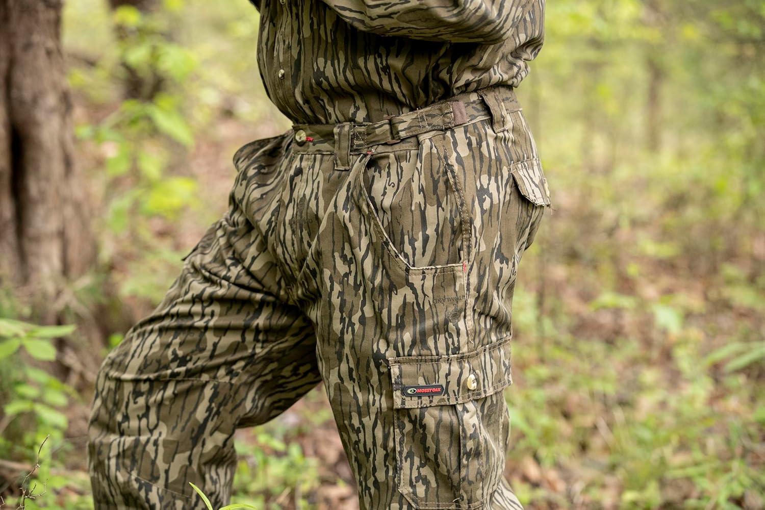 imageMossy Oak Cotton Mill Mens Camo Hunting PantsOriginal Treestand