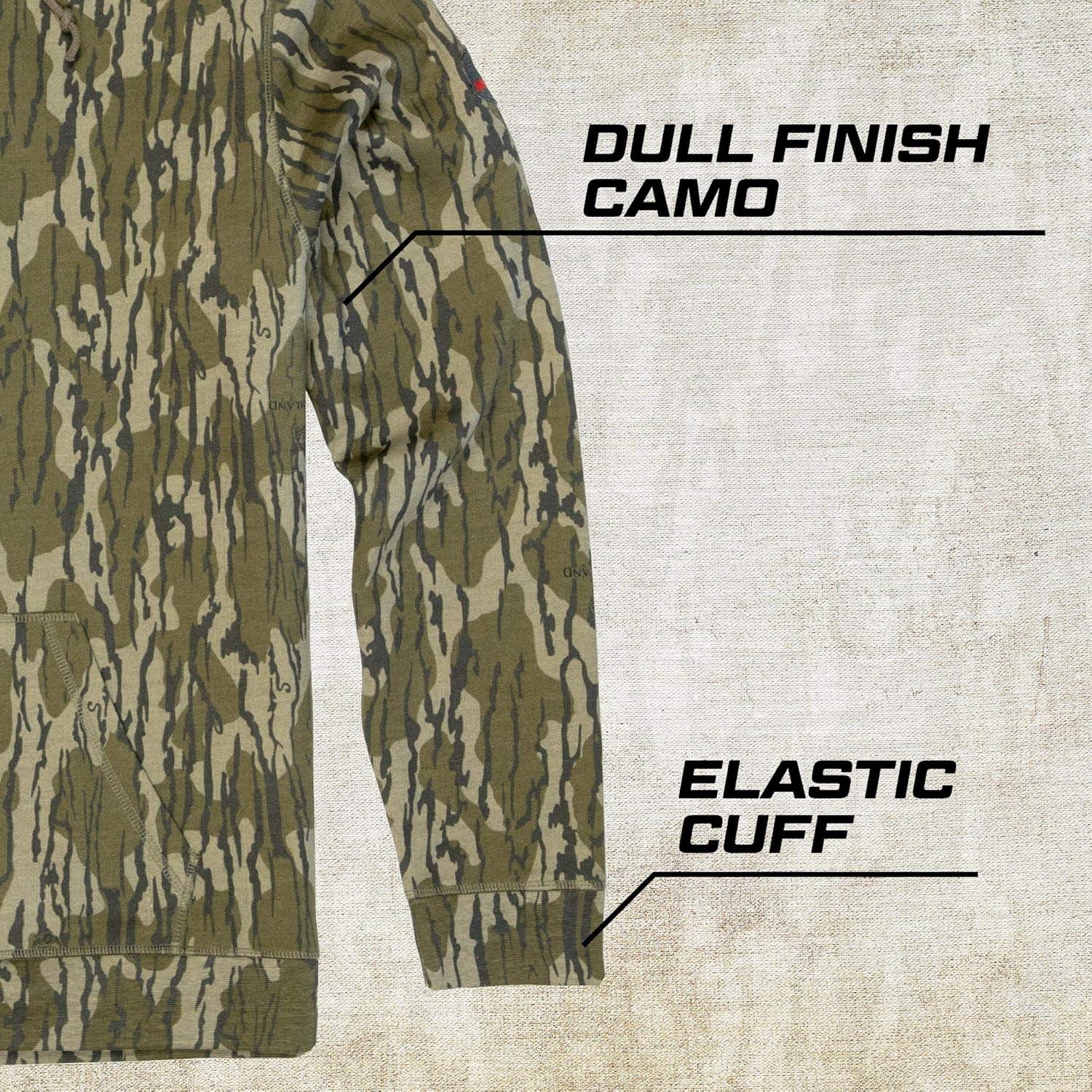 imageMossy Oak Mens Camo Hunting Hoodie VintageOriginal Treestand