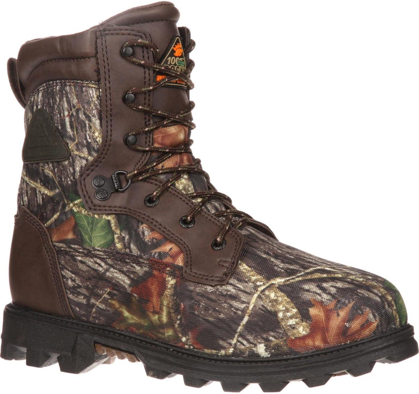 imageROCKY BearClaw Big Kids Waterproof 1000G Insulated Outdoor BootMossy Oak Break Up