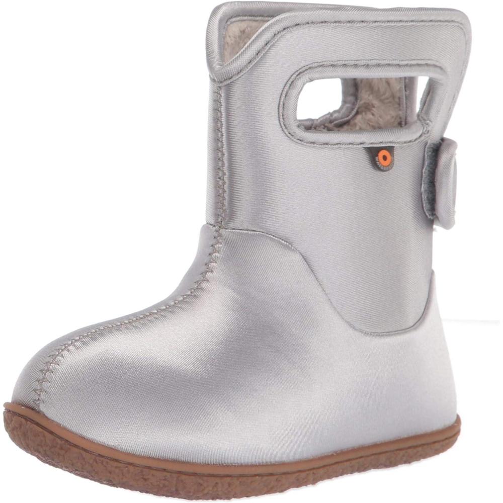 imageBOGS Baby Camo Boys InfantToddler BootMetallicsilver