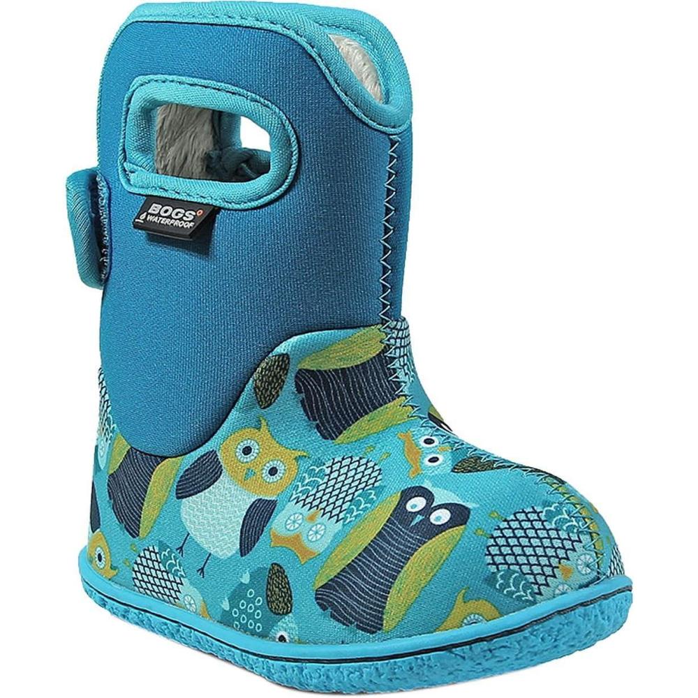 imageBOGS Baby Camo Boys InfantToddler BootOwls PrintBlueMulti