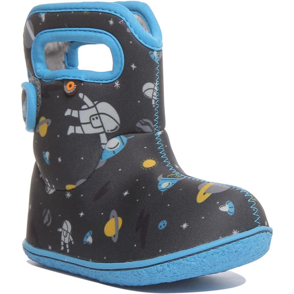 imageBOGS Baby Camo Boys InfantToddler BootSpacedark Gray
