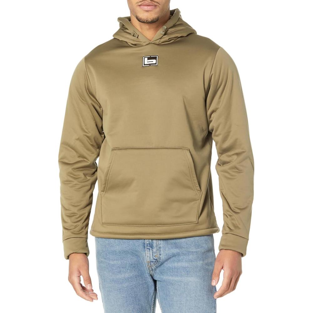 imageBanded Gear Atchafalaya Hoodie Pullover  Hooded Sweatshirt  Coral Fleece LinedSpanish Moss