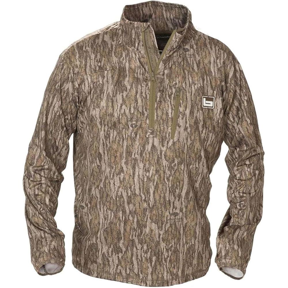 imageBanded Tec Stalker 14 Zip Pullover Lightweight Breathable MoistureWicking Hunting ShirtBottomland