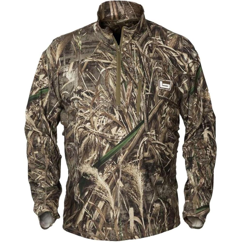 imageBanded Tec Stalker 14 Zip Pullover Lightweight Breathable MoistureWicking Hunting ShirtMax5