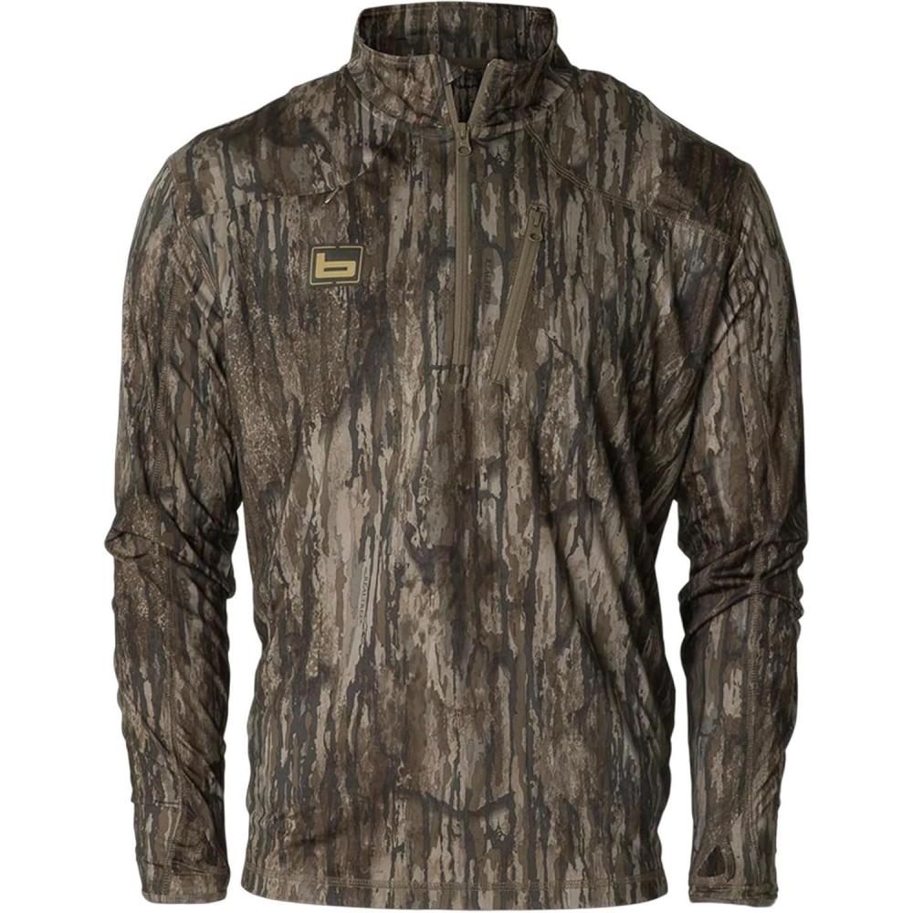 imageBanded Tec Stalker 14 Zip Pullover  Lightweight Breathable MoistureWicking Hunting ShirtRealtree Legacy