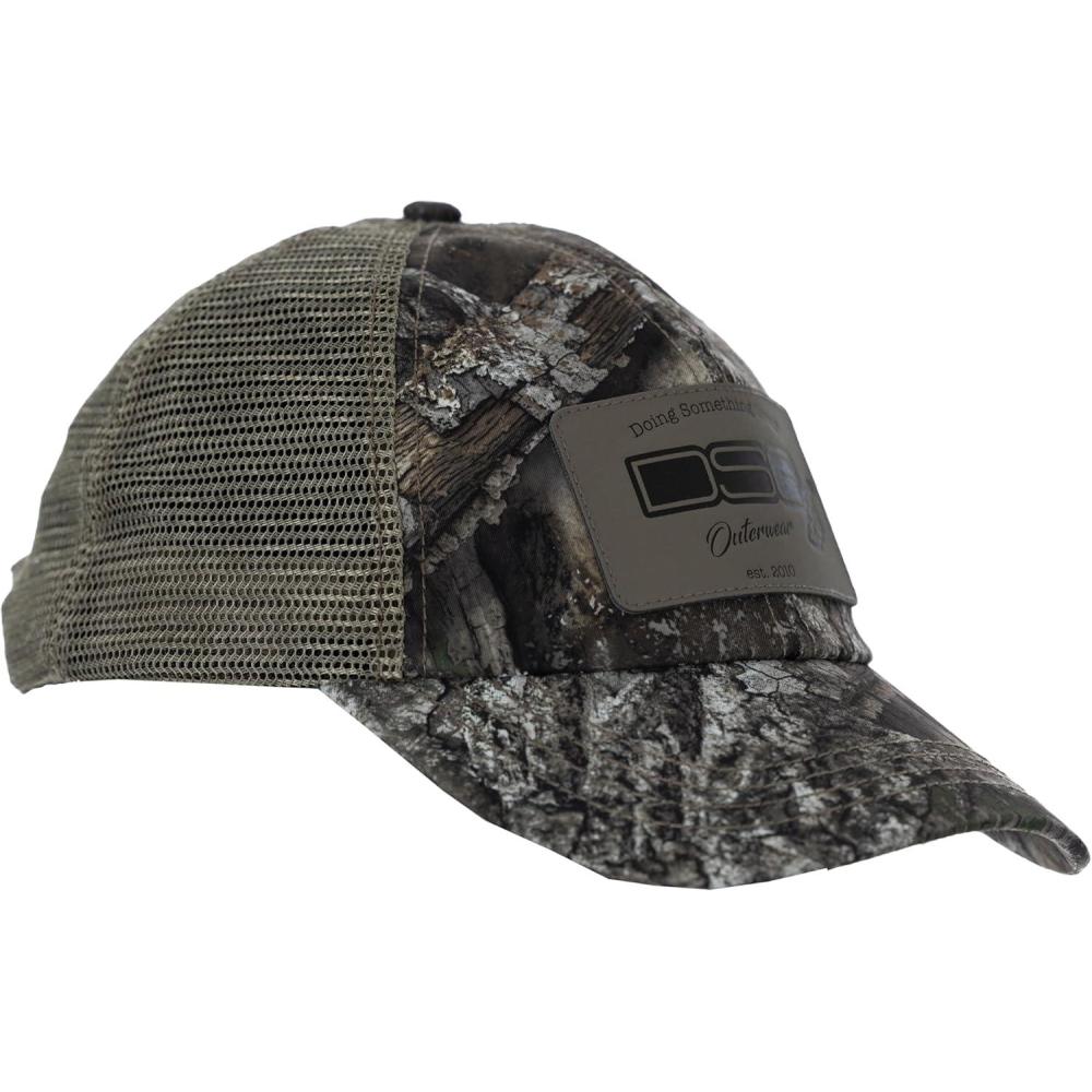 imageDOING SOMETHING GREAT DSG Outerwear Womens Camo Trucker Baseball Cap  Adjustable Snapback Hat with Breathable Mesh BackRealtree Apx