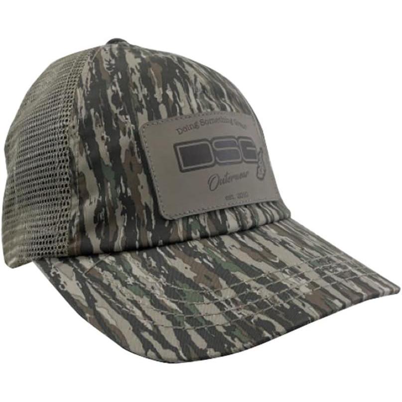 imageDOING SOMETHING GREAT DSG Outerwear Womens Camo Trucker Baseball Cap  Adjustable Snapback Hat with Breathable Mesh BackRealtree Original