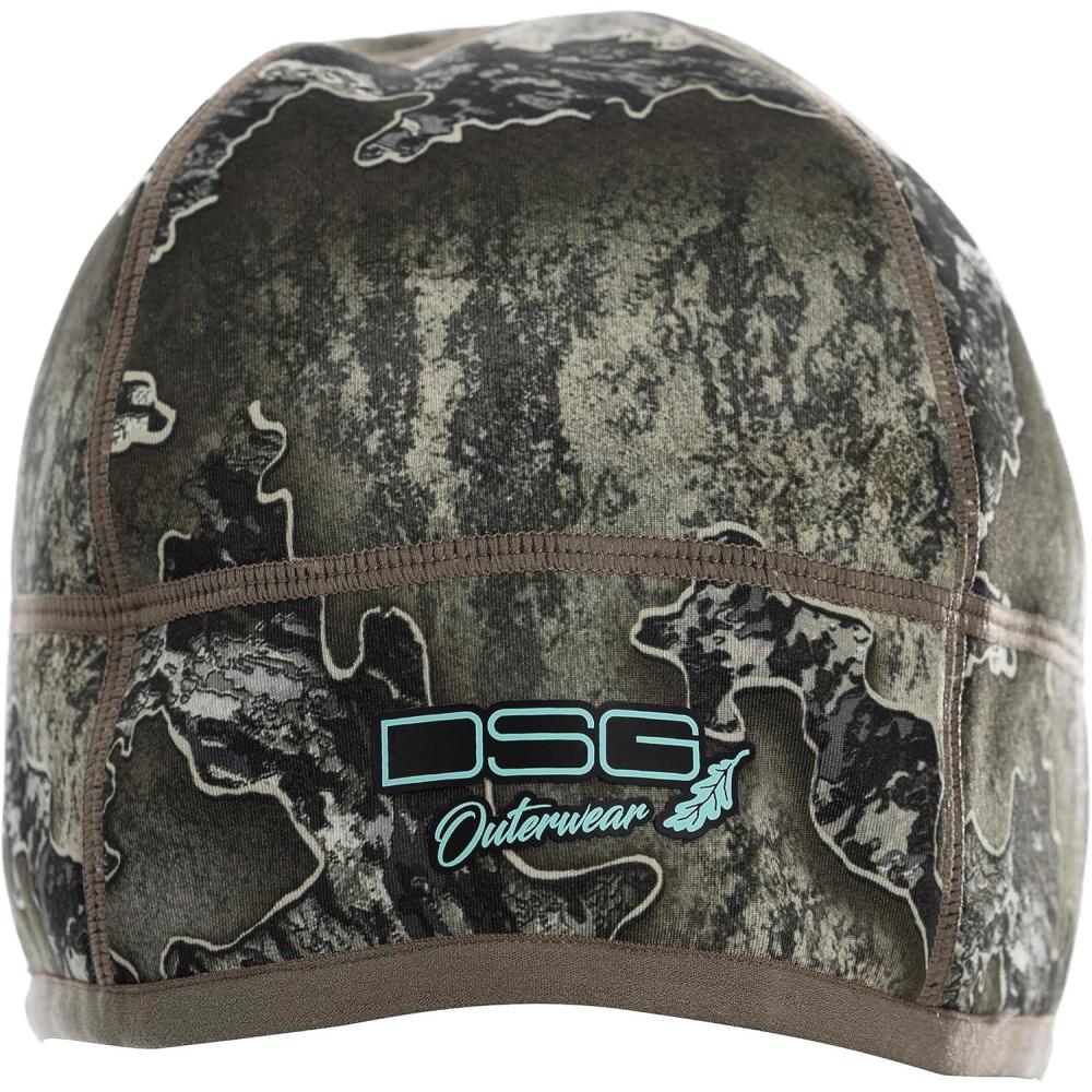 imageDOING SOMETHING GREAT DSG Outerwear Womens Sherpa Fleece Ponytail Beanie Hunting Hat DWR FinishRealtree Excape