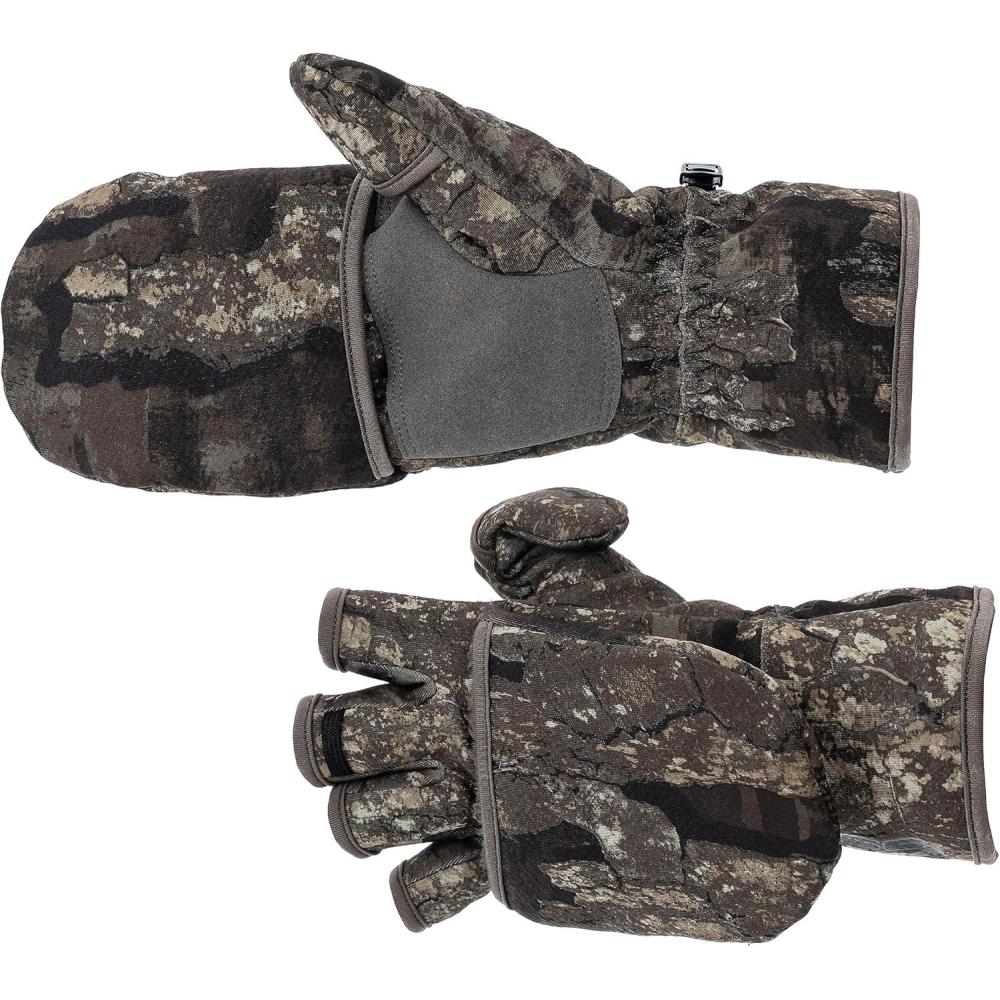 imageDOING SOMETHING GREAT Womens Sherpa Fleece Flip Top MittenRealtree Timber