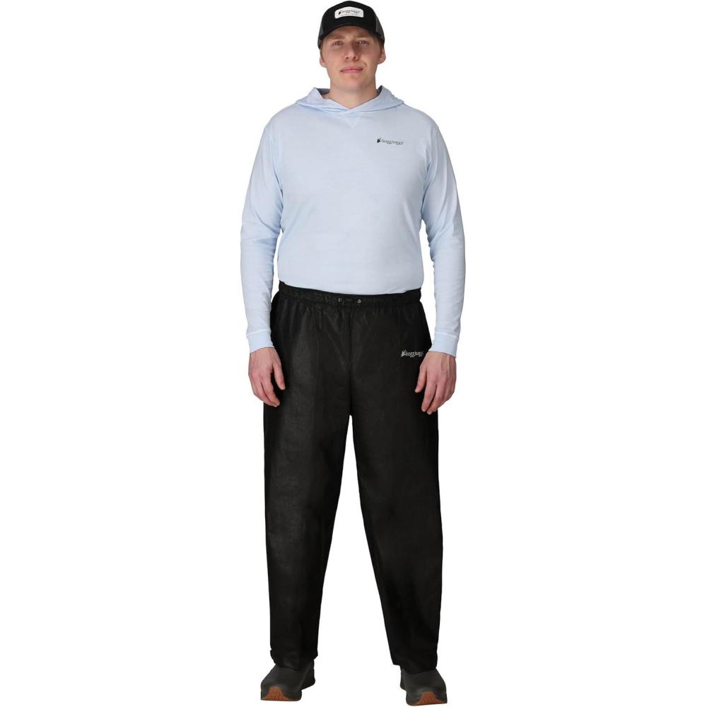 imageFROGG TOGGS Mens Classic Pro Action Waterproof Breathable Rain PantBlack