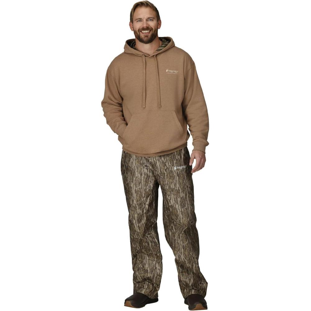 imageFROGG TOGGS Mens Classic Pro Action Waterproof Breathable Rain PantMossy Oak Bottomland