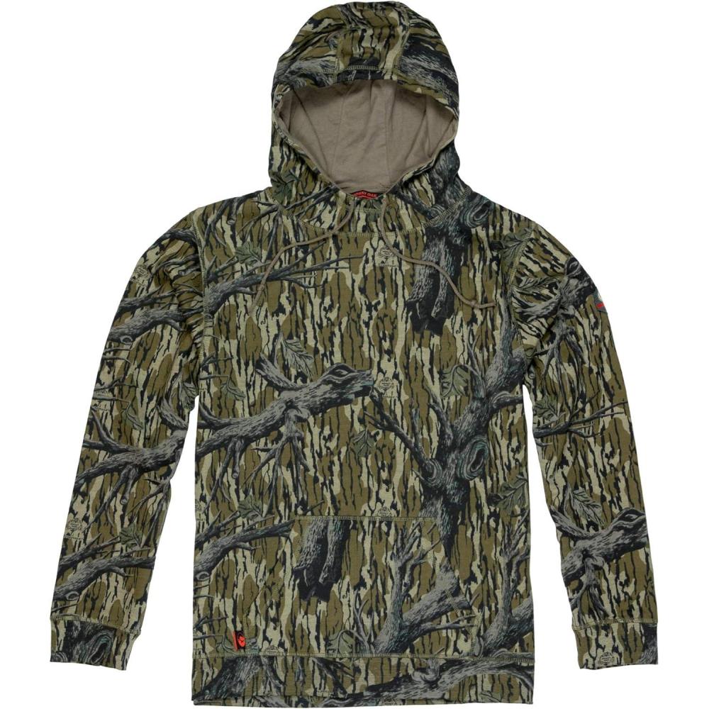 imageMossy Oak Mens Camo Hunting Hoodie VintageOriginal Treestand