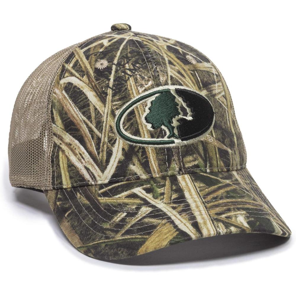 imageOutdoor Cap UnisexAdult Mofs38aMossy Oak Shadow Grass Blades Ducks Unlimited EditionTan