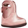BOGS Baby Camo Boys’ Infant-Toddler Boot(Metallic-ballet Pink)