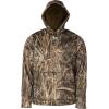 Banded Gear Atchafalaya Hoodie Pullover – Hooded Sweatshirt – Coral Fleece Lined(Realtree Max-7 Camo)