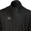 Banded Tec Stalker 1/4 Zip Pullover – Lightweight, Breathable, Moisture-Wicking Hunting Shirt(Black)