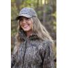 DOING SOMETHING GREAT DSG Outerwear Women’s Camo Trucker Baseball Cap | Adjustable Snapback Hat with Breathable Mesh Back(Mossy Oak Bottomland New)
