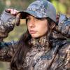 DOING SOMETHING GREAT DSG Outerwear Women’s Camo Trucker Baseball Cap | Adjustable Snapback Hat with Breathable Mesh Back(Realtree Apx)