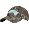 DOING SOMETHING GREAT DSG Outerwear Women’s Distressed Camo Baseball Cap – Adjustable Outdoor Hat(Realtree Timber)