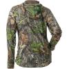 DOING SOMETHING GREAT Women’s Bexley 3.0 Pullover Hunting Shirts | Warm Climate, Ultra Light-Weight, DWR Treated(Mossy Oak Obsession 3.0)
