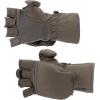 DOING SOMETHING GREAT Women’s Sherpa Fleece Flip Top Mitten(Stone)