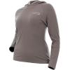 DSG Outerwear Women’s Bamboo Hooded Shirt – Long Sleeve, UPF 30+ Sun Protection, Lightweight Performance Hoodie(Stone)