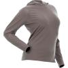 DSG Outerwear Women’s Bamboo Hooded Shirt – Long Sleeve, UPF 30+ Sun Protection, Lightweight Performance Hoodie(Stone)