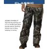 FROGG TOGGS Men’s Classic Pro Action Waterproof Breathable Rain Pant(Mossy Oak Dna)
