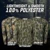 Mossy Oak Camo Hunting Shirts for Men Long Sleeve(Original Treestand)