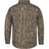 Mossy Oak Men’s Long Sleeve Camo Hunting Shirts Cotton Mill(Bottomland)