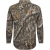 Mossy Oak Men’s Long Sleeve Camo Hunting Shirts Cotton Mill(Country Roots)
