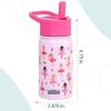 Wildkin Mossy Oak 32oz Kids Water Bottle – Leakproof, Vacuum-Insulated, Durable, Easy-Clean – Bottom Land(Ballerina)