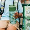 Wildkin Mossy Oak 32oz Kids Water Bottle – Leakproof, Vacuum-Insulated, Durable, Easy-Clean – Bottom Land(Dinomite Dinosaurs)