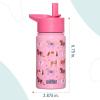 Wildkin Mossy Oak 32oz Kids Water Bottle – Leakproof, Vacuum-Insulated, Durable, Easy-Clean – Bottom Land(Horses)