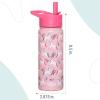 Wildkin Mossy Oak 32oz Kids Water Bottle – Leakproof, Vacuum-Insulated, Durable, Easy-Clean – Bottom Land(Magical Unicorn)