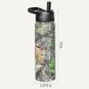 Wildkin Mossy Oak 32oz Kids Water Bottle – Leakproof, Vacuum-Insulated, Durable, Easy-Clean – Bottom Land(Mossy Oak Obsession)