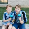 Wildkin Mossy Oak 32oz Kids Water Bottle – Leakproof, Vacuum-Insulated, Durable, Easy-Clean – Bottom Land(Sharks)