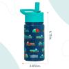 Wildkin Mossy Oak 32oz Kids Water Bottle – Leakproof, Vacuum-Insulated, Durable, Easy-Clean – Bottom Land(Transportation)