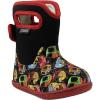 BOGS Baby Camo Boys’ Infant-Toddler Boot(Kiddy Cars Print/Black/Multi)