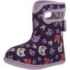 BOGS Baby Camo Boys’ Infant-Toddler Boot(Kitties-purple)