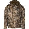 Banded Gear Atchafalaya Hoodie Pullover – Hooded Sweatshirt – Coral Fleece Lined(Realtree Max-7 Camo)