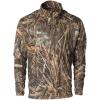 Banded Tec Stalker 1/4 Zip Pullover – Lightweight, Breathable, Moisture-Wicking Hunting Shirt(Realtree Max-7)