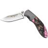 Browning For Her Knife, Folder, Mossy Oak Break-Up, Pink
