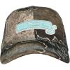 DOING SOMETHING GREAT DSG Outerwear Women’s Distressed Camo Baseball Cap – Adjustable Outdoor Hat(Realtree Excape)