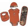 Officially Licensed Browning Baby Texas Orange 4 Piece CAMO Set