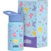 Wildkin Mossy Oak 32oz Kids Water Bottle – Leakproof, Vacuum-Insulated, Durable, Easy-Clean – Bottom Land(Butterfly Garden Blue)