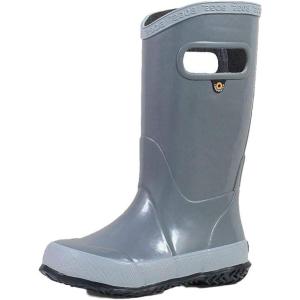 BOGS Rainboot Solid Kids Toddler-Youth Boot(Grey)