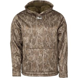 Banded Gear Atchafalaya Hoodie Pullover – Hooded Sweatshirt – Coral Fleece Lined(Mossy Oak Bottomland)